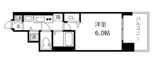 プレサンス難波元町の物件間取画像